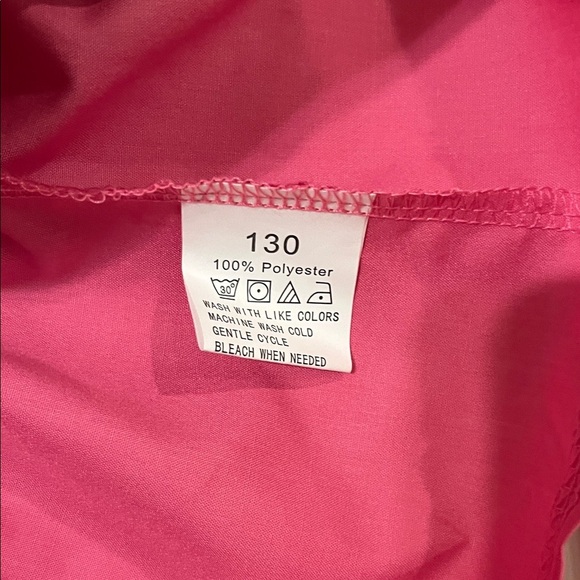 Pink Ruffled Girls Pants Suit Suit Size 6 NWOT - Picture 3 of 6